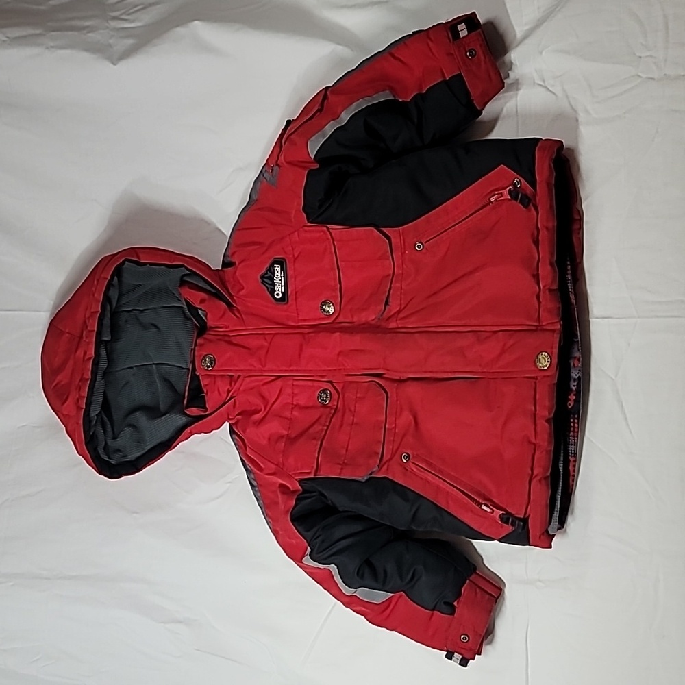 Oshkosh B'Ggosh Boys Red Winter Coat Size 4